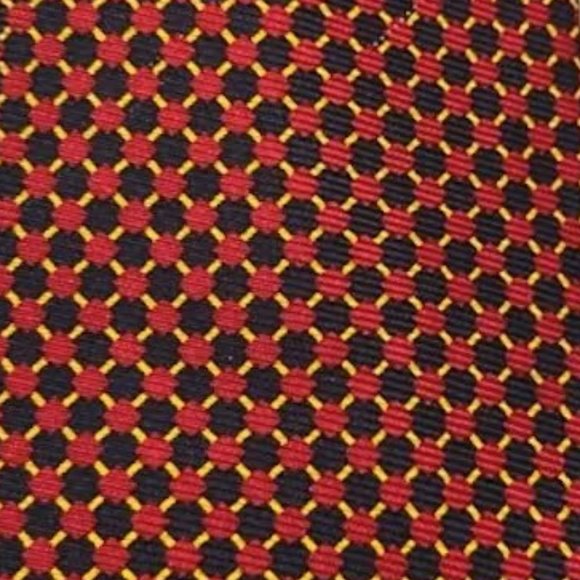 Brooks Brothers Other - Brooks Brothers Makers All Silk Tie Black with Red and Gold